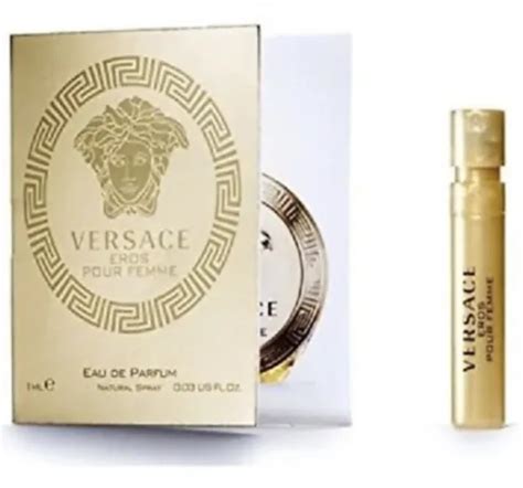 Versace eros pour femme sample